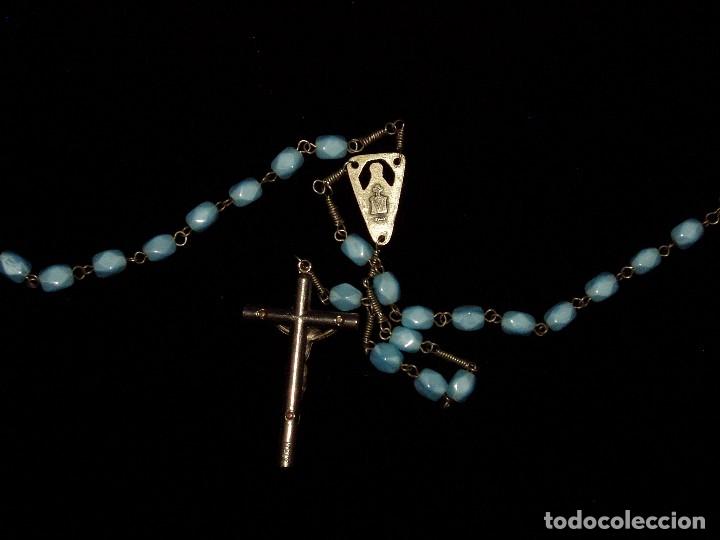Antig&uuml;edades: Rosario cuentas de Cristal - Foto 2