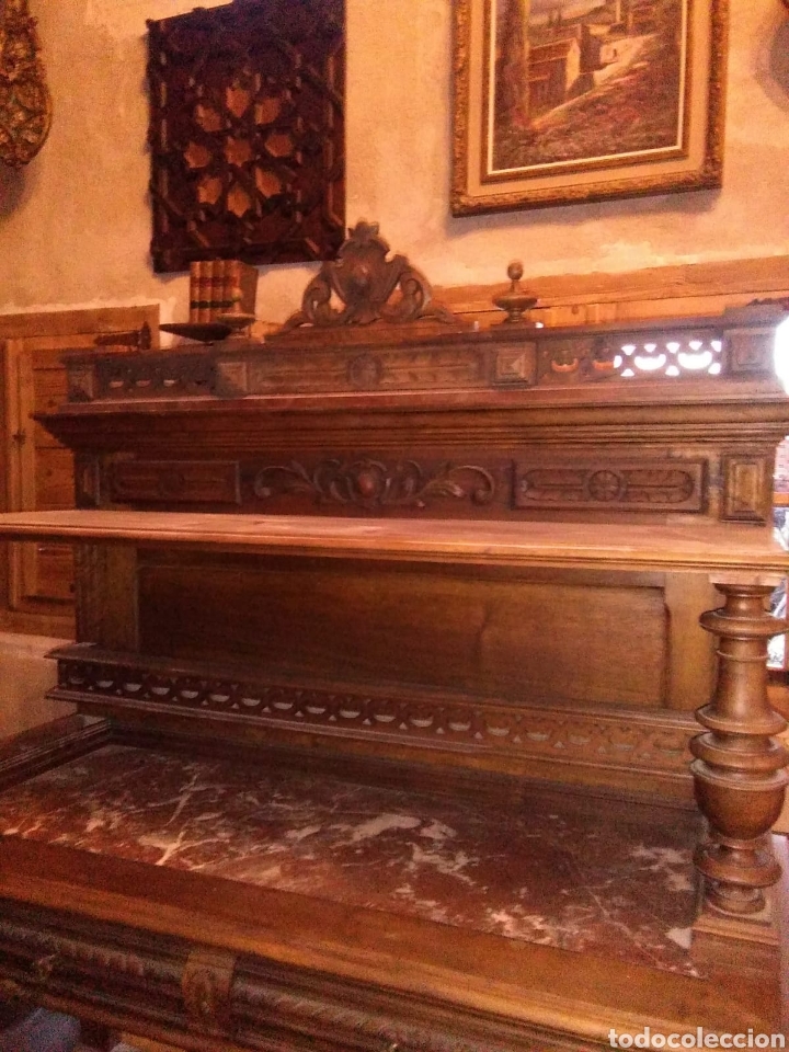 Antig&uuml;edades: Aparador tallado franc&eacute;s - Foto 2