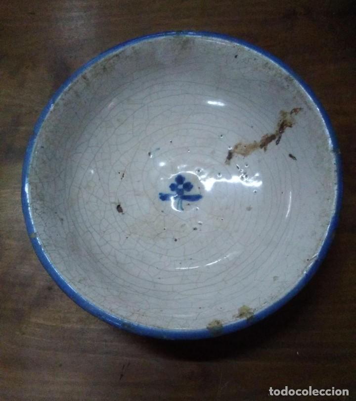 Antig&uuml;edades: PLATO ANTIGUO DE TALAVERA DE 27 CMS. DE DI&Aacute;METRO - Foto 1
