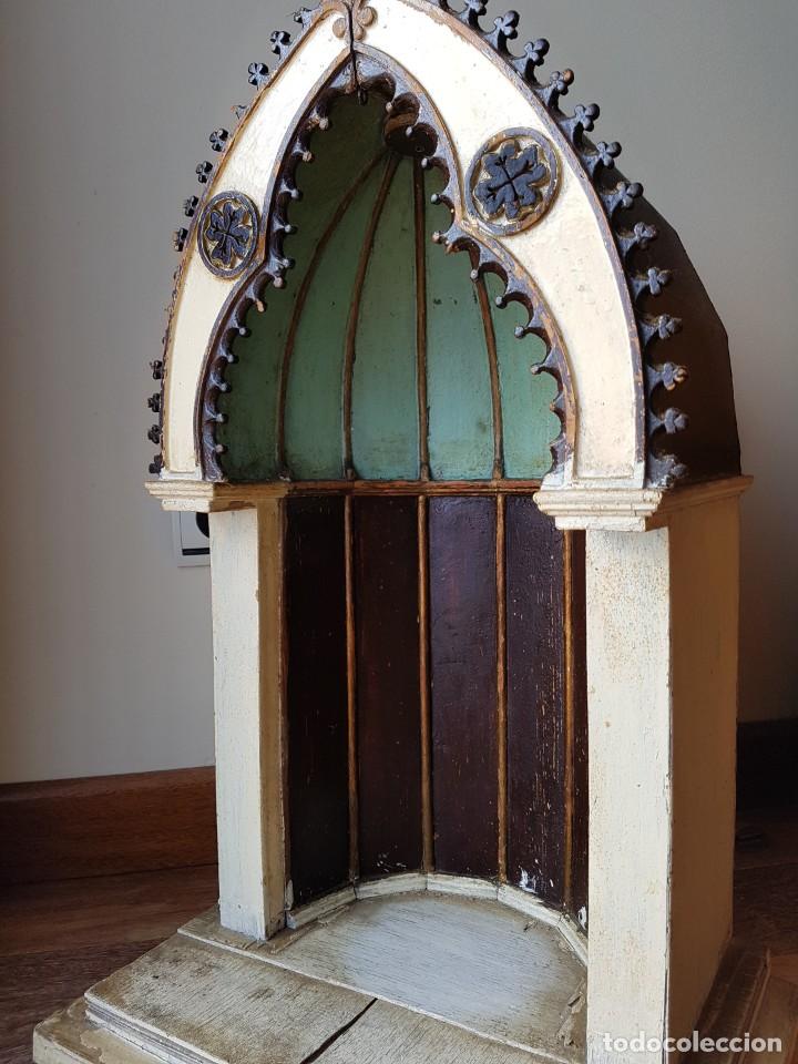 Antig&uuml;edades: CAPILLA HORNACINA PARA VIRGEN. A&Ntilde;OS 40