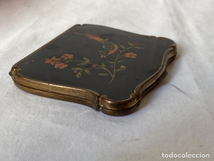 Antig&uuml;edades: POLVERA ANTIGUA ESMALTADA. - Foto 4