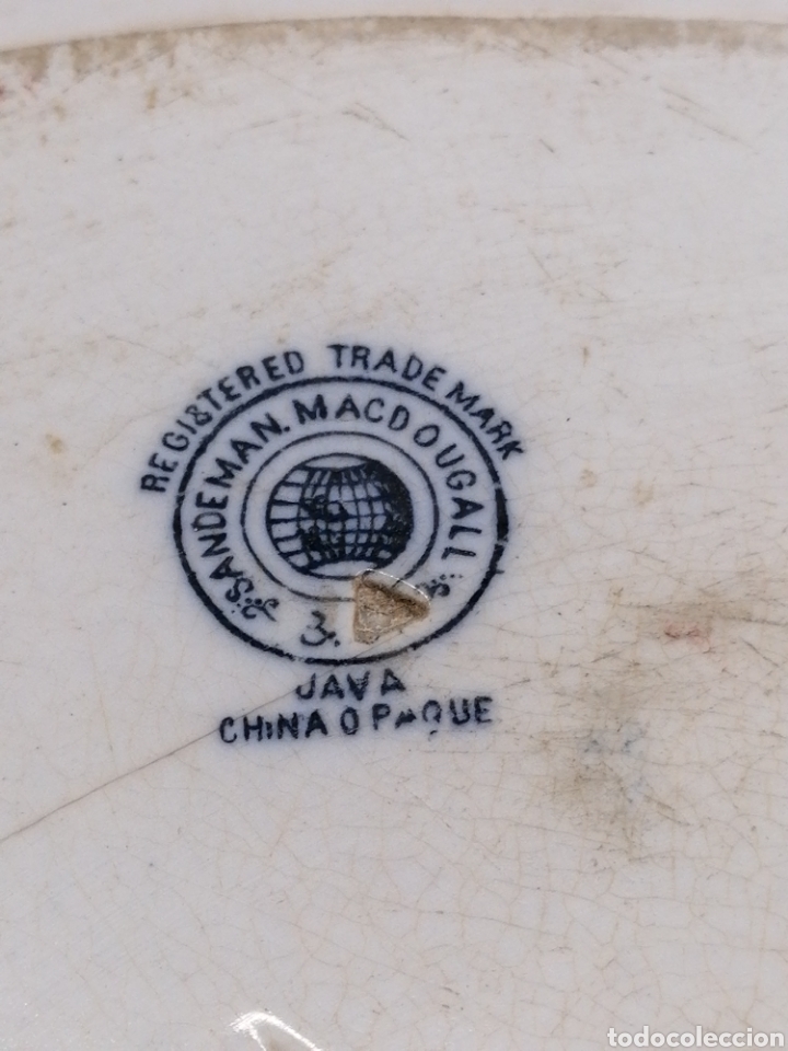 Antig&uuml;edades: Bandeja porcelana - Foto 4