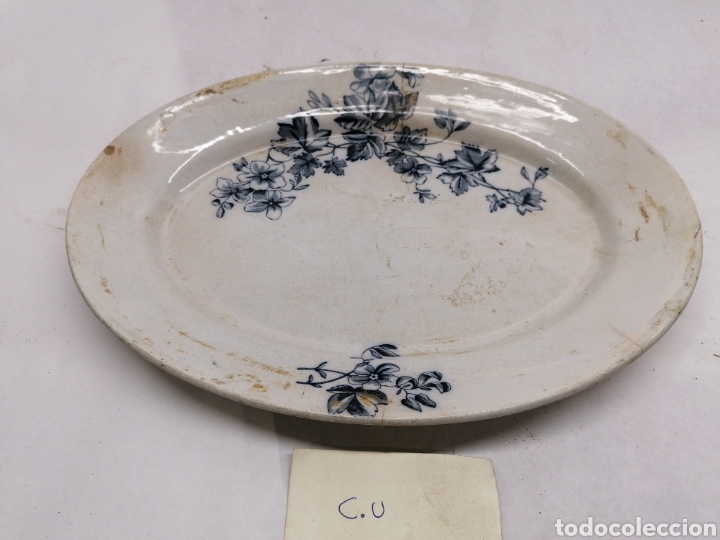 Antig&uuml;edades: Bandeja porcelana - Foto 1