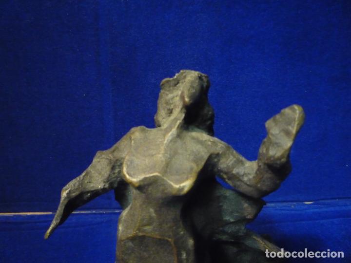 Antig&uuml;edades: FIGURA BRONCE MUJER LIBERTAD - Foto 3