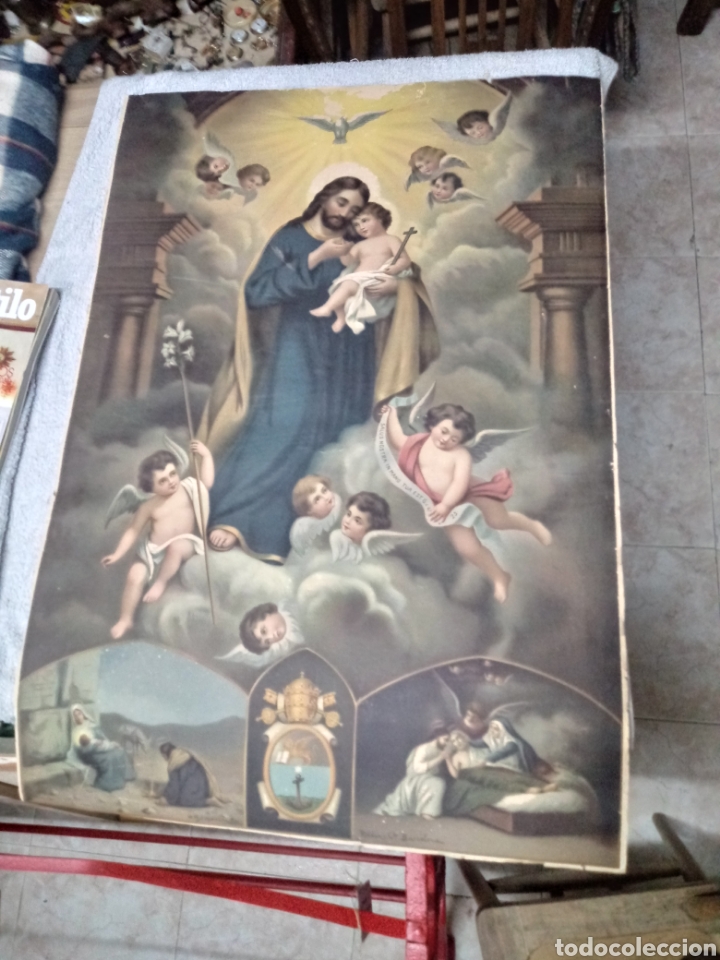 Antig&uuml;edades: Lamina religiosa - Foto 2