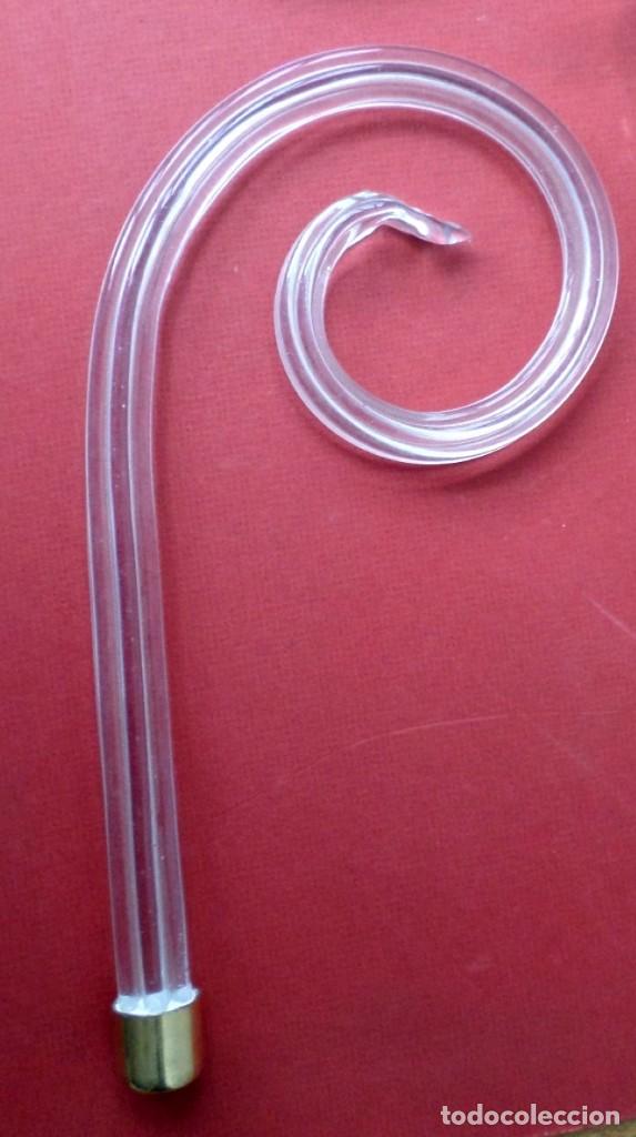 Antig&uuml;edades: 4 antenas de l&aacute;mpara de cristal - Foto 3