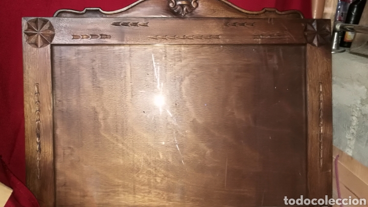 Antig&uuml;edades: PRECIOSO MARCO MADERA TALLADA - Foto 1