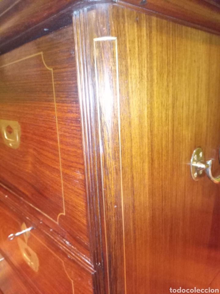 Antig&uuml;edades: COMODA DE BARCO , PALO SANTO - Foto 21