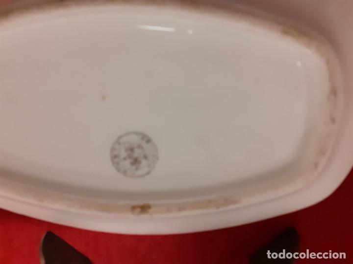 Antig&uuml;edades: bandeja de porcelana - Foto 2