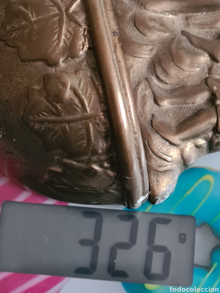 Antig&uuml;edades: Benditera de Bronce - &Aacute;ngel Ni&ntilde;o - Foto 13