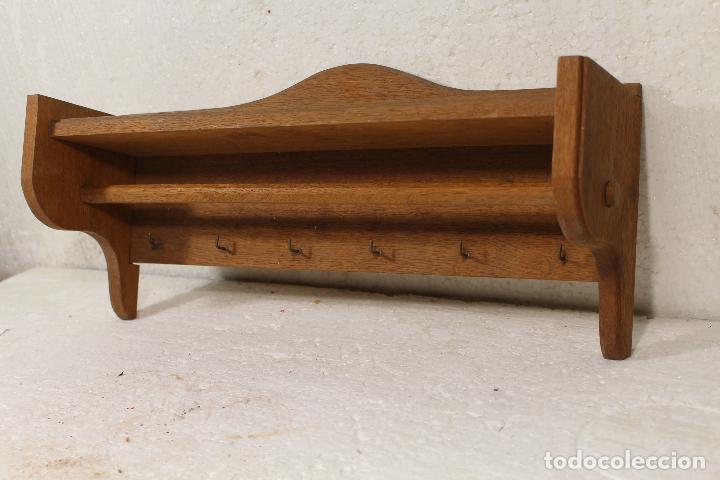 Antig&uuml;edades: repisa en madera de roble - Foto 2