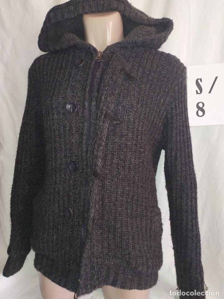 Antig&uuml;edades: CARDIGANS LANA PULL BEAR CAPUCHA TRADEMARK GARMENT EVER VOMUNITY TALLA S - Foto 1