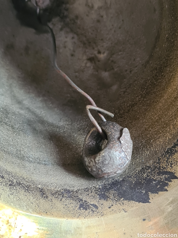 Antig&uuml;edades: Campana de Bronce y mango de Madera para Procesi&oacute;n - Foto 22