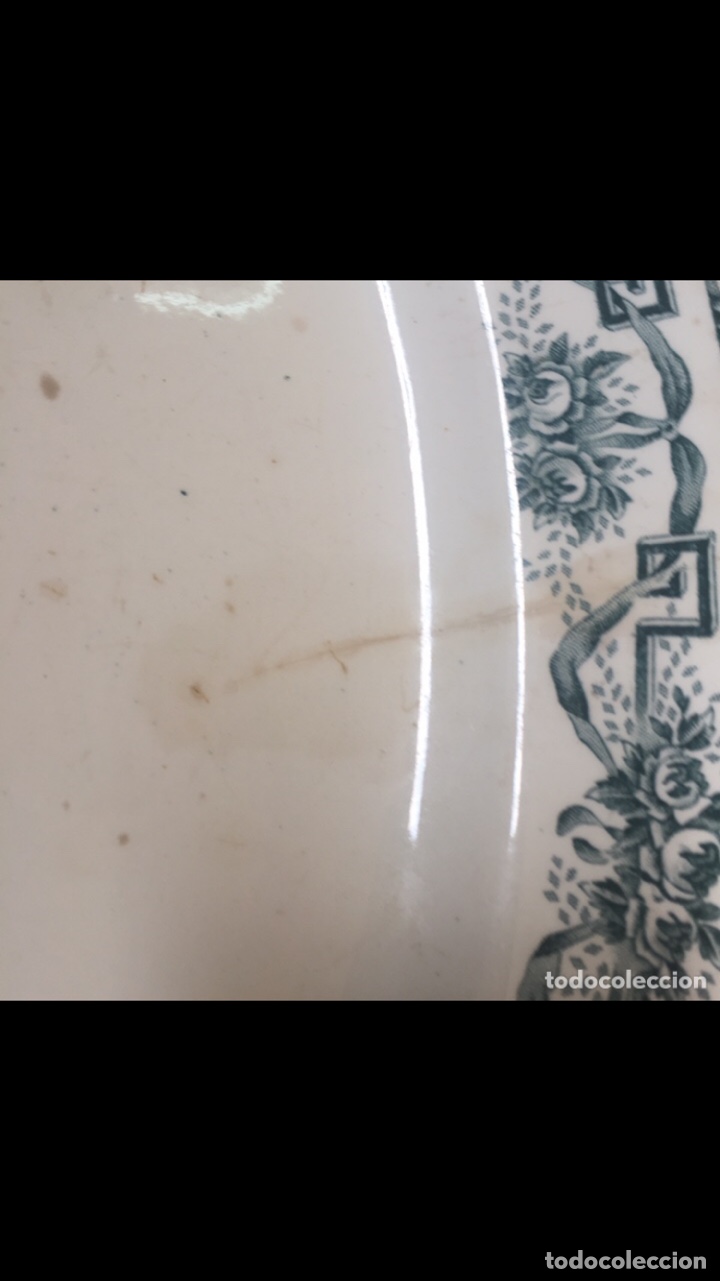 Antig&uuml;edades: Antiguo plato de cer&aacute;mica Ref C4 - Foto 2