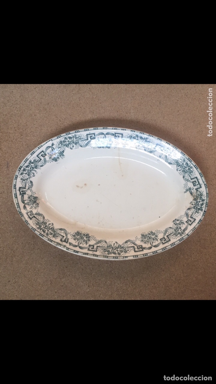 Antig&uuml;edades: Antiguo plato de cer&aacute;mica Ref C4 - Foto 1