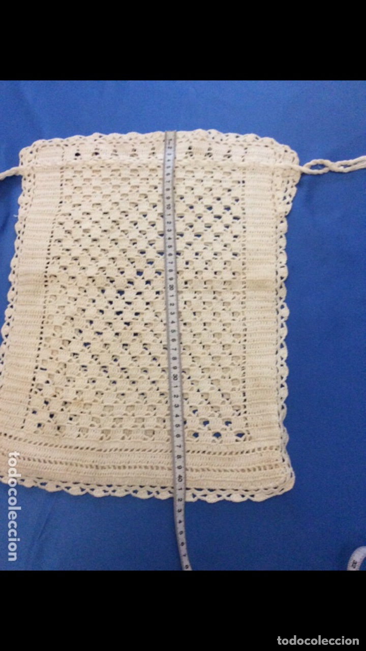 Antig&uuml;edades: Lote de 5 bolsas de pan hechas a mano - Foto 10