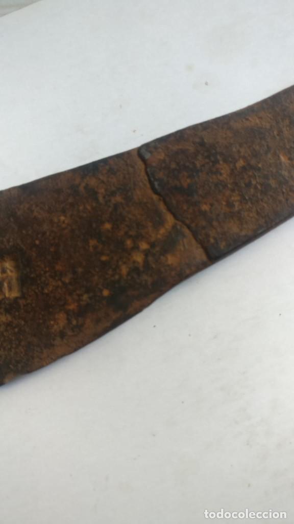 Antig&uuml;edades: ANTIGUA HOZ PARA DESBASTAR - 47cm - CON MARCA. - Foto 6