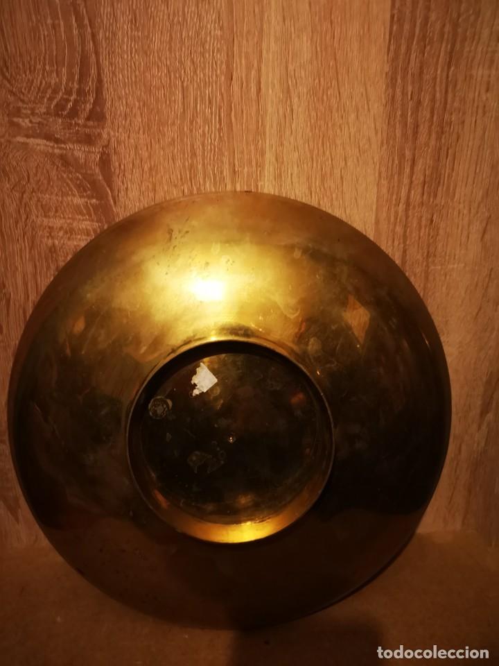 Antig&uuml;edades: Plato de cobre esmaltado - Foto 2