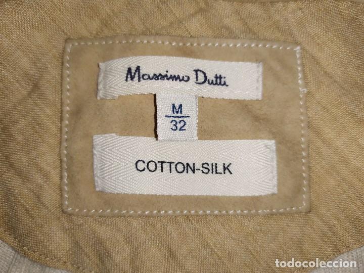 Antig&uuml;edades: REBECA BEIGE MASSIMO DUTTI TALLA M - Foto 2