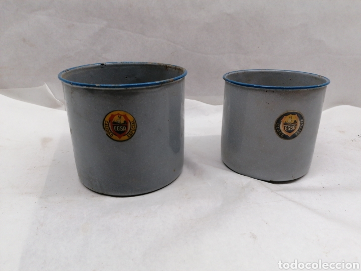 Antig&uuml;edades: 2 cazos de porcelana - Foto 3