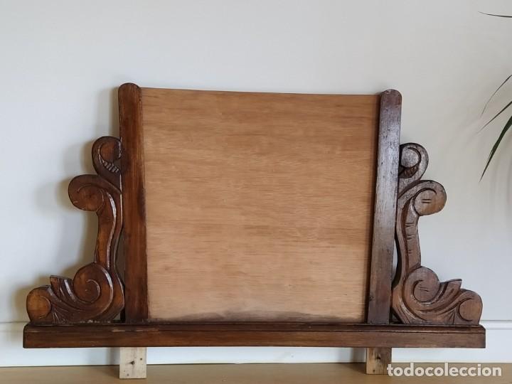 Antig&uuml;edades: ANTIGUO ESPEJO BISELADO DE APARADOR O COMODA. - Foto 17
