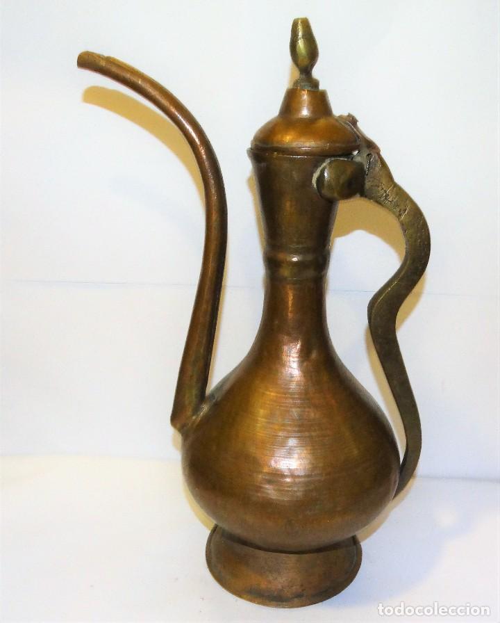Antig&uuml;edades: ACEITERA DE COBRE ANTIGUA - Foto 1