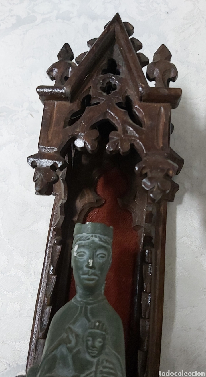 Antig&uuml;edades: ANTIGUA CAPILLA CON LA VIRGEN DE MONTSERRAT. MORENETA - Foto 2