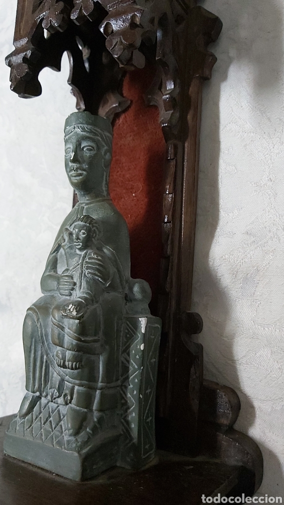 Antig&uuml;edades: ANTIGUA CAPILLA CON LA VIRGEN DE MONTSERRAT. MORENETA - Foto 6