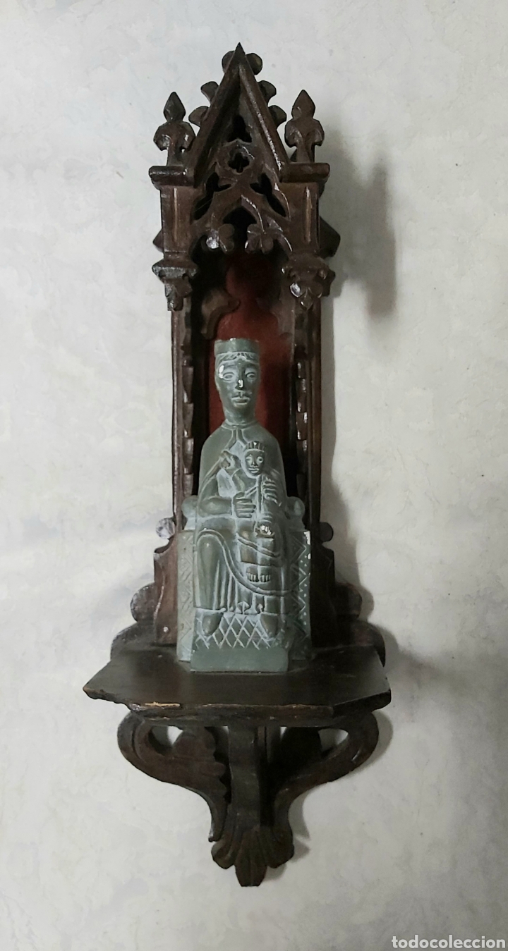 Antig&uuml;edades: ANTIGUA CAPILLA CON LA VIRGEN DE MONTSERRAT. MORENETA - Foto 1