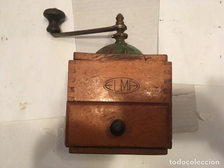 Antig&uuml;edades: molinillo de cafe antiguo marca ELMA - Foto 1