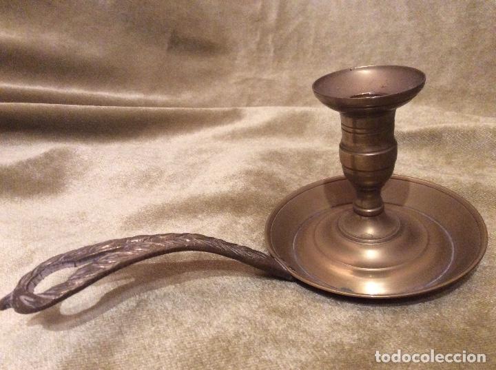 Antig&uuml;edades: PALMATORIA CON MANGO BRONCE - Foto 2