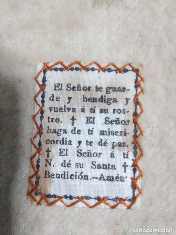 Antig&uuml;edades: Escapulario Bendici&oacute;n San Francisco de As&iacute;s - Foto 5