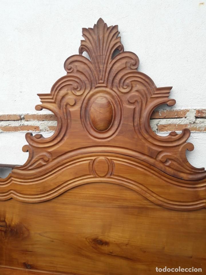 Antig&uuml;edades: Cama siglo XIX - Foto 2