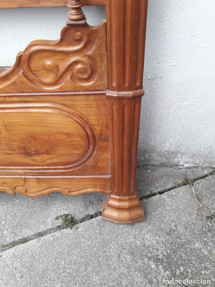 Antig&uuml;edades: Cama siglo XIX - Foto 4