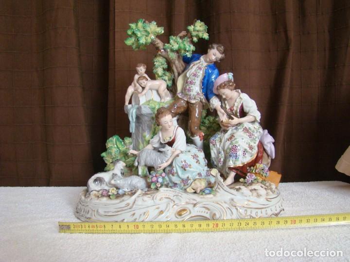 Antig&uuml;edades: Figura de SITZENDORF - Foto 2