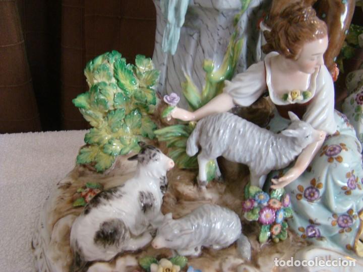 Antig&uuml;edades: Figura de SITZENDORF - Foto 5