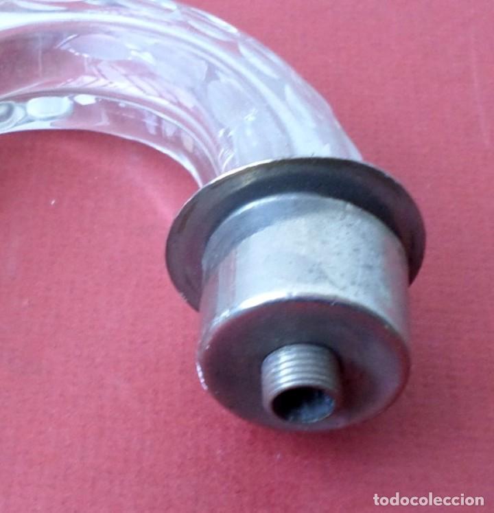 Antig&uuml;edades: Brazo cristal l&aacute;mpara - Foto 4