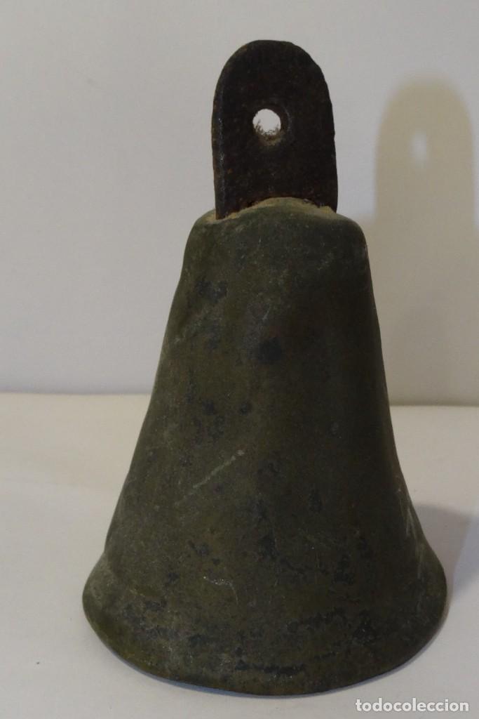 Antig&uuml;edades: CAMPANA DE BRONCE S XIX - Foto 2