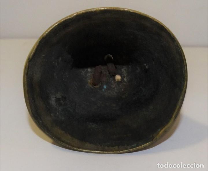 Antig&uuml;edades: CAMPANA DE BRONCE S XIX - Foto 3