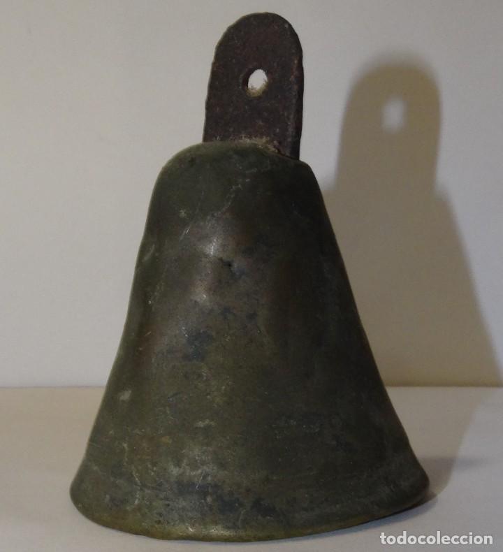 Antig&uuml;edades: CAMPANA DE BRONCE S XIX - Foto 4