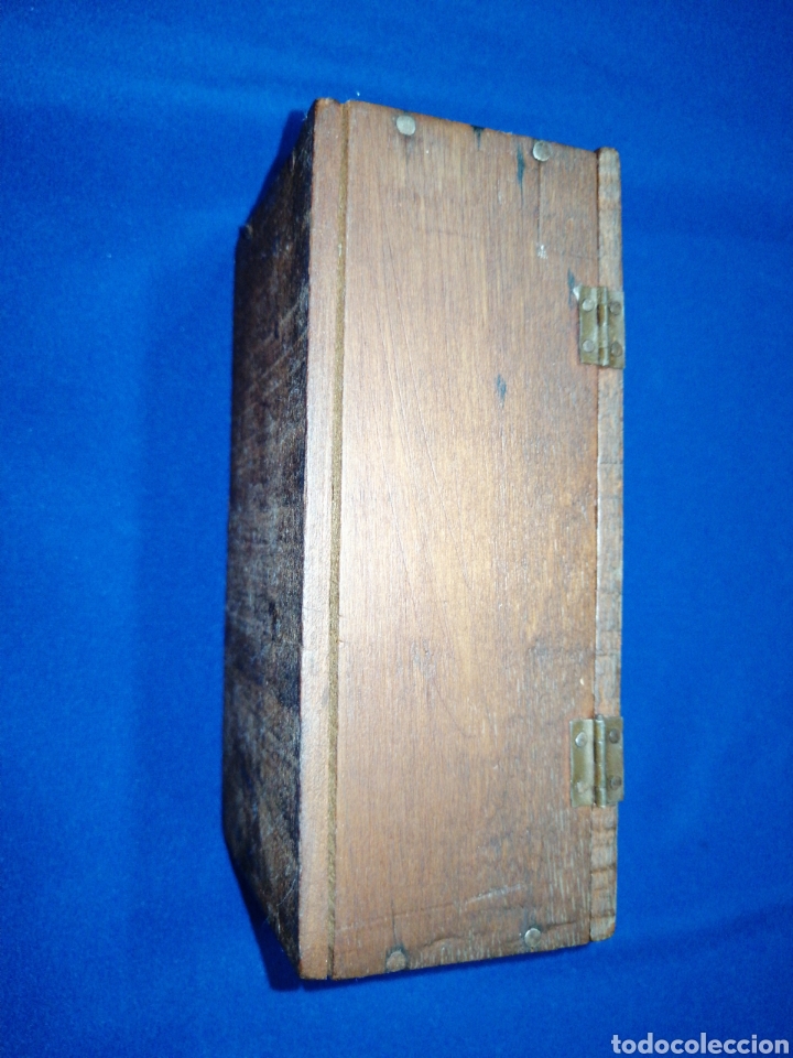 Antig&uuml;edades: CAJA MADERA ANTIGUA HUCHA - Foto 7