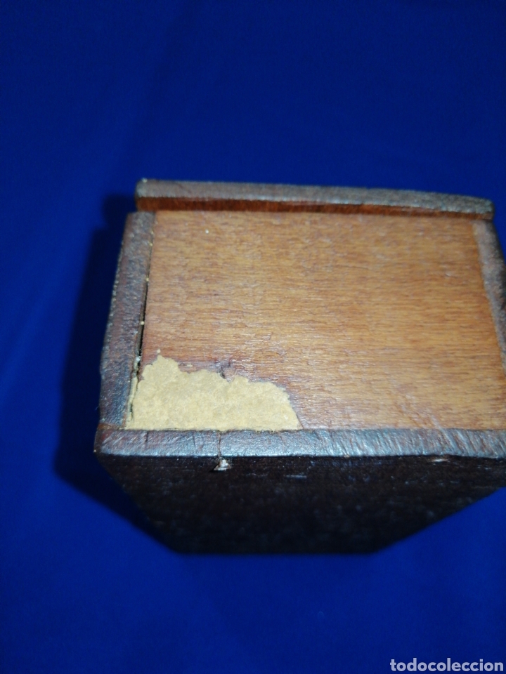 Antig&uuml;edades: CAJA MADERA ANTIGUA HUCHA - Foto 8