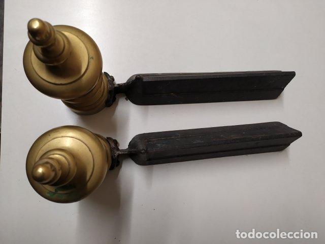 Antig&uuml;edades: ANTIGUOS MORILLOS DE CHIMENEA - Foto 4