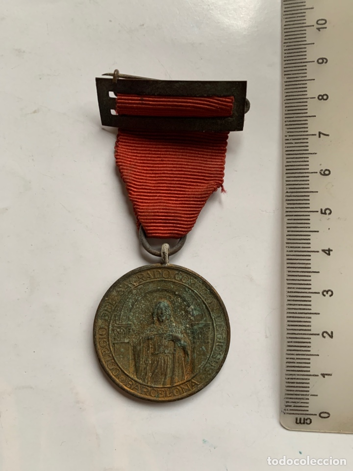 Antig&uuml;edades: MEDALLA AL PREMIO DE CONDUCTA. COLEGIO DEL SAGRADO CORAZ&Oacute;N DE JES&Uacute;S. BARCELONA.