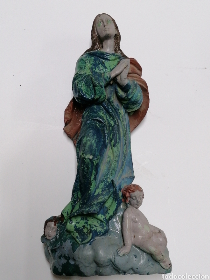 Antig&uuml;edades: Virgen - Foto 1