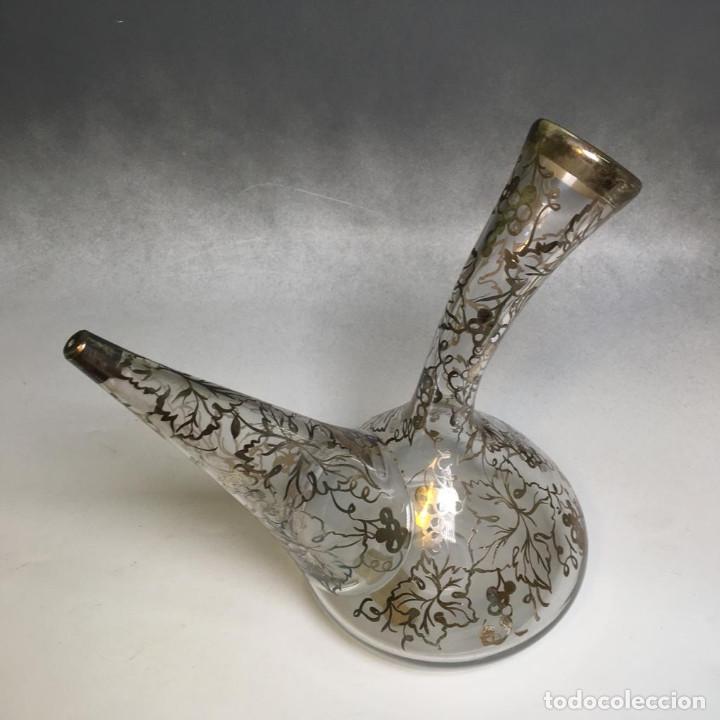 Antig&uuml;edades: PORRON DE PLATA Y CRISTAL CON CERTIFICADO DE LEY, RAYMI BARCELONA