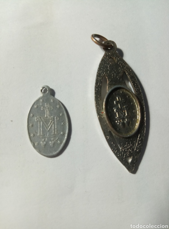 Antig&uuml;edades: Dos medallas Milagrosa - Foto 2