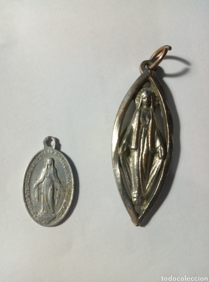 Antig&uuml;edades: Dos medallas Milagrosa - Foto 1