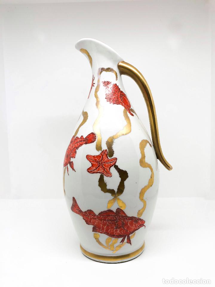 Antig&uuml;edades: Jarra de porcelana Hispania - Foto 1