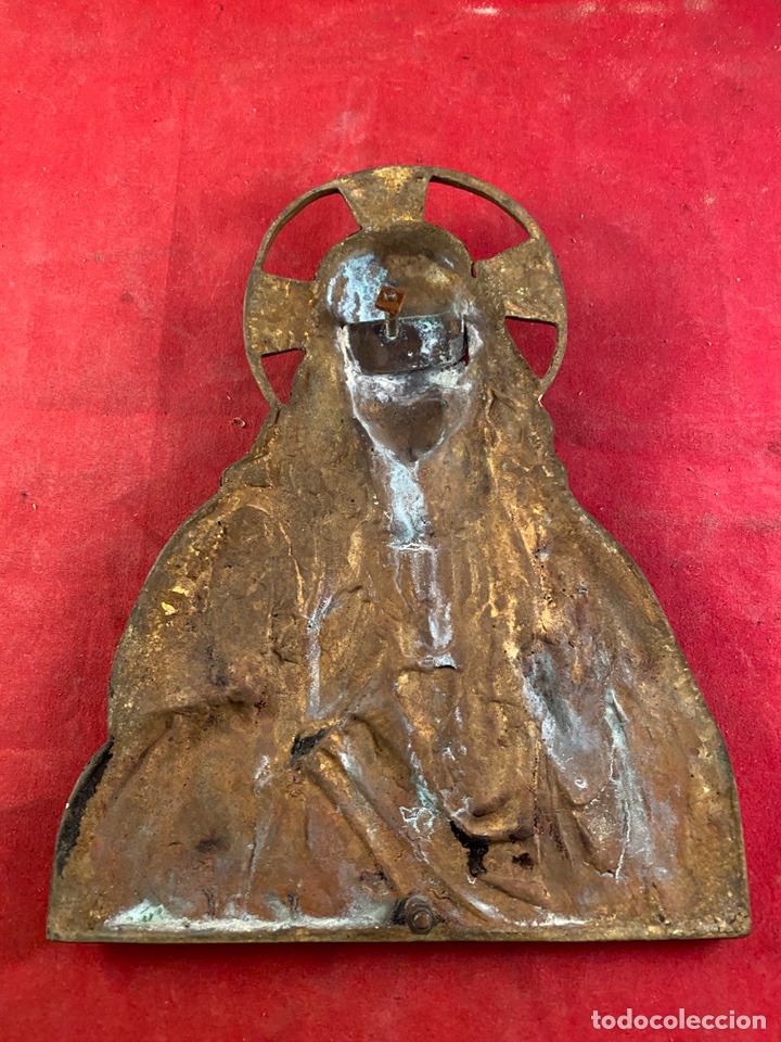 Antig&uuml;edades: Sagrado coraz&oacute;n bronce - Foto 2
